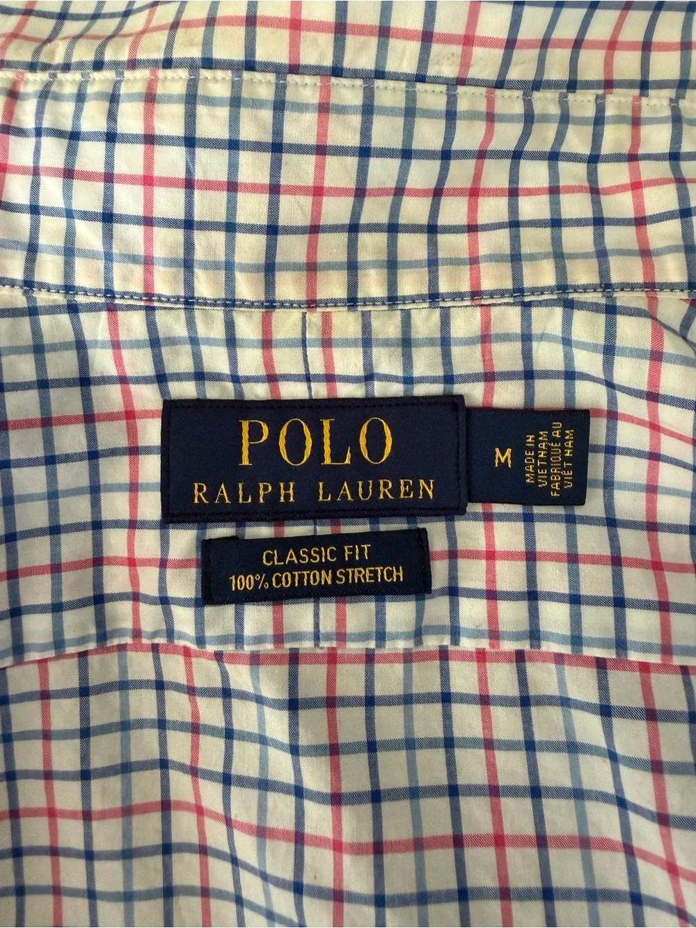 Ralph Lauren Men’s Polo Long-Sleeve Checked Button-Down Shirt